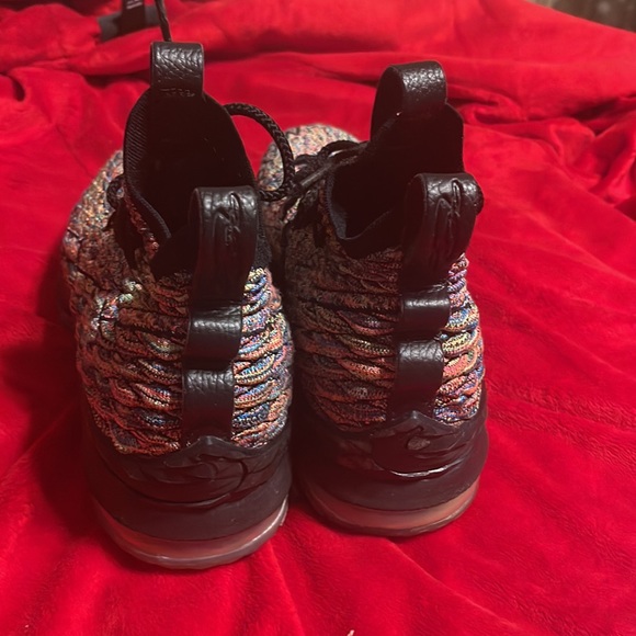Nike Lebron James XV 15 Four Horseman Shoes Fruity Pebbles 922811-901 Size 6.5y - Picture 3 of 8
